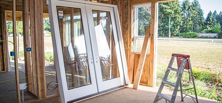 french door installation Plantation